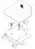 Toro E3-10B401 (110-4) - 110-4 Rear Engine Rider, 1989 Ersatzteile SEAT AND SUSPENSION
