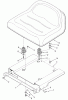 Toro R3-12B601 (112-6e) - 112-6e Rear Engine Rider, 1990 Ersatzteile SECTION 11-SEAT AND SUSPENSION