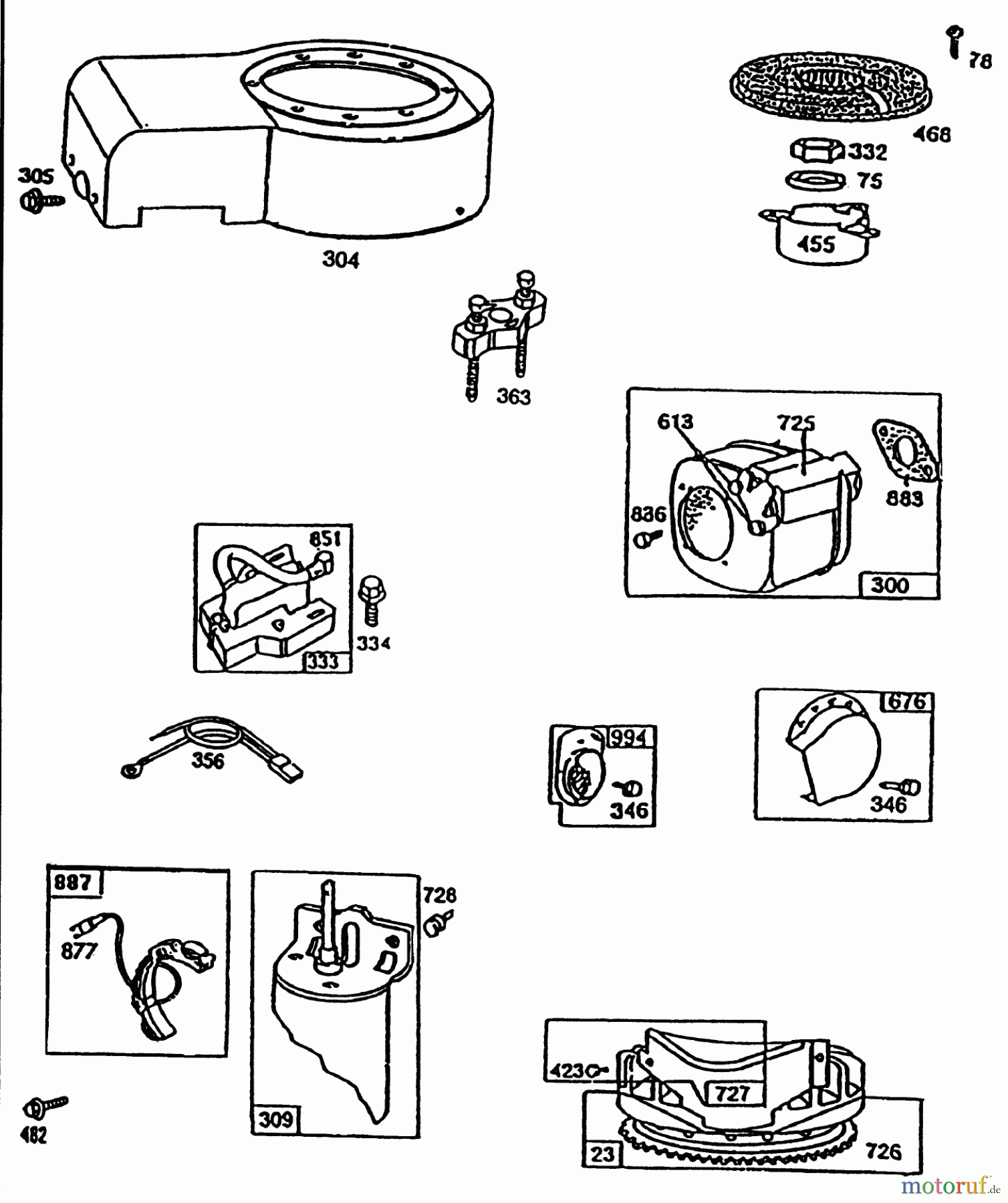 Toro Neu Mowers, Rear-Engine Rider R3-10B404 (110-4) - Toro 110-4 Rear Engine Rider, 1993 (3900001-3999999) BRIGGS & STRATTON MODEL 257707-0127-01 #3