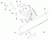 Toro 6-4111 - 42" Dozer Blade, 1968 Ersatzteile PARTS LIST FOR DOZER BLADE MODEL 6-3111 (FORMERLY BDR-385)