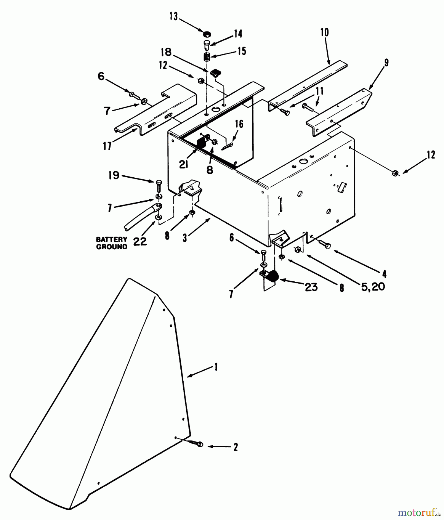 Toro Neu Mowers, Rear-Engine Rider R3-10B404 (110-4) - Toro 110-4 Rear Engine Rider, 1992 (2000001-2999999) SHEET METAL ASSEMBLY
