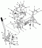 Toro R3-10B404 (110-4) - 110-4 Rear Engine Rider, 1993 (3900001-3999999) Ersatzteile TRANSMISSION ASSEMBLY