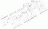 Toro RE-65 - Rear Engine Rider, 1965 Ersatzteile LAWN SKIFF TRANSMISSION #5050 PARTS LIST