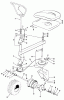Toro 03102 - 58" Professional, 1968 (8000001-8999999) Ersatzteile 58" PROFESSIONAL SULKY ASSEMBLY PARTS LIST