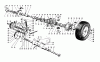Toro 03113 - 58" Professional, 1970 (0000001-0999999) Ersatzteile DIFFENTIAL AND COUNTERSHAFT ASSEMBLY