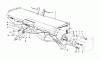 Toro 03113 - 58" Professional, 1970 (0000001-0999999) Ersatzteile REAR MOWER ASSEMBLY