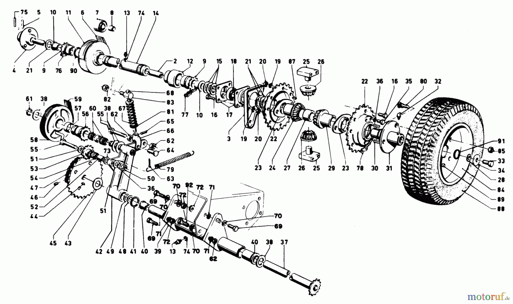 Toro Neu Mowers, Riding 03108 - Toro 58