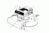 Toro 16113 - Whirlwind II Lawnmower, 1977 (7000001-7999999) Ersatzteile ENGINE ASSEMBLY MODEL 16009 & 16113
