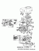 Toro 16155 - Whirlwind II Lawnmower, 1977 (7000001-7999999) Ersatzteile ENGINE BRIGGS & STRATTON MODEL 92908-1735-01 FOR 21" HAND PROPELLED MODEL 16155