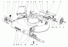 Toro 16155 - Whirlwind II Lawnmower, 1977 (7000001-7999999) Ersatzteile HOUSING ASSEMBLY MODEL 16067 & 16155