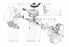 Toro 16273 - Whirlwind Lawnmower, 1973 (3000001-3999999) Ersatzteile GEAR CASE ASSEMBLY - MODEL 16273