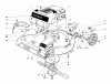 Toro 16273 - Whirlwind Lawnmower, 1973 (3000001-3999999) Ersatzteile HOUSING AND ENGINE ASSEMBLY - MODEL 16273