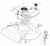 Toro 16165 - Lawnmower, 1980 (0000001-0999999) Ersatzteile ENGINE ASSEMBLY MODEL 16077 AND 16165