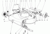 Toro 16165 - Lawnmower, 1980 (0000001-0999999) Ersatzteile HOUSING ASSEMBLY MODEL 16077 AND 16165