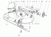 Toro 16165 - Lawnmower, 1980 (0000001-0999999) Ersatzteile HOUSING ASSEMBLY MODEL 16297