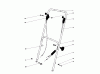 Toro 16165 - Lawnmower, 1981 (1000001-1999999) Ersatzteile HANDLE ASSEMBLY MODEL 16297