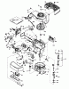Toro 16165 - Lawnmower, 1983 (3000001-3999999) Ersatzteile ENGINE TECUMSEH MODEL NO. TNT 100-10077E