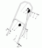 Toro 16165 - Lawnmower, 1983 (3000001-3999999) Ersatzteile HANDLE ASSEMBLY