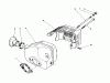 Toro 16202C - Lawnmower, 1985 (5000001-5999999) Ersatzteile MUFFLER ASSEMBLY