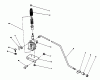 Toro 79150 - 42" Snow Blade, XL Series Lawn Tractor, 1993 (3900001-3999999) Ersatzteile LIFT ASSEMBLY