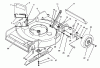 Toro 16212B - Lawnmower, 1993 (39000001-39999999) Ersatzteile HOUSING ASSEMBLY