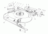Toro 16212C - Lawnmower, 1986 (6000001-6999999) Ersatzteile HOUSING ASSEMBLY