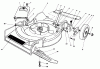 Toro 16212C - Lawnmower, 1989 (9000001-9999999) Ersatzteile HOUSING ASSEMBLY
