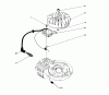 Toro 16212C - Lawnmower, 1989 (9000001-9999999) Ersatzteile IGNITION ASSEMBLY (MODEL NO. 47PJ8)