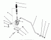 Toro 79150 - 42" Snow Blade, XL Series Lawn Tractor, 1995 (5900001-5999999) Ersatzteile LIFT ASSEMBLY