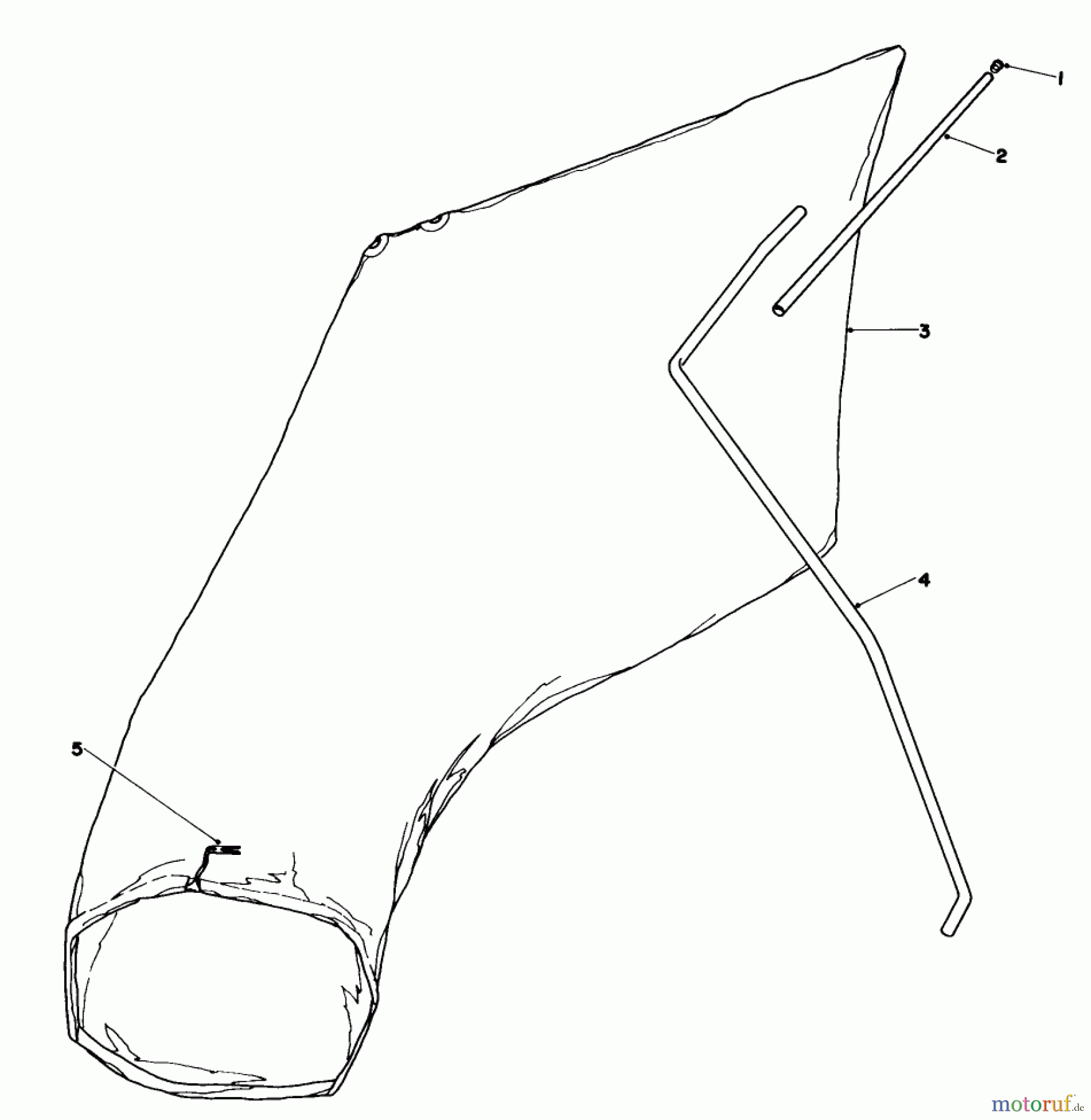  Toro Neu Mowers, Walk-Behind Seite 1 16297 - Toro Lawnmower, 1983 (3000001-3999999) GIANT BAGGING KIT NO. 29-9750 (OPTIONAL)