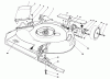 Toro 16297 - Lawnmower, 1983 (3000001-3999999) Ersatzteile HOUSING ASSEMBLY