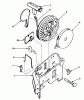 Toro 16297 - Lawnmower, 1983 (3000001-3999999) Ersatzteile REWIND STARTER NO. 590531