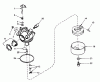 Toro 16297C - Lawnmower, 1985 (5000001-5999999) Ersatzteile CARBURETOR ASSEMBLY NO. 632050A