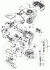Toro 16299 - Lawnmower, 1984 (4000001-4999999) Ersatzteile ENGINE TECUMSEH MODEL NO. TNT 100-10086E