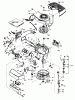 Toro 16299 - Lawnmower, 1985 (5000001-5999999) Ersatzteile ENGINE TECUMSEH MODEL NO. TNT 100-10086E
