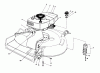Toro 16299C - Lawnmower, 1987 (7000001-7999999) Ersatzteile ENGINE ASSEMBLY