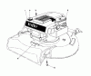 Toro 16320 - Lawnmower, 1979 (9000001-9999999) Ersatzteile ENGINE ASSEMBLY MODEL 16300 AND 16310