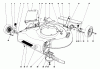 Toro 16320 - Lawnmower, 1979 (9000001-9999999) Ersatzteile HOUSING ASSEMBLY MODEL 16300 AND 16310
