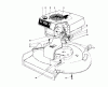 Toro 16320 - Lawnmower, 1981 (1000001-1999999) Ersatzteile ENGINE ASSEMBLY