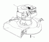 Toro 16325 - Lawnmower, 1983 (3000001-3999999) Ersatzteile ENGINE ASSEMBLY