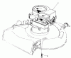 Toro 16330 - Lawnmower, 1984 (4000001-4999999) Ersatzteile ENGINE ASSEMBLY