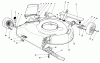 Toro 16340C - Lawnmower, 1985 (5000001-5999999) Ersatzteile HOUSING ASSEMBLY