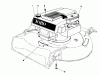 Toro 16370 - Whirlwind II Lawnmower, 1979 (9000001-9999999) Ersatzteile ENGINE ASSEMBLY MODEL 16360 AND 16370