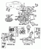 Toro 16370 - Whirlwind II Lawnmower, 1979 (9000001-9999999) Ersatzteile ENGINE BRIGGS & STRATTON MODEL 92908-1931-04 FOR 21" HAND PROPELLED MODEL 16370