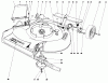 Toro 16380 - Whirlwind II Lawnmower, 1979 (9000001-9999999) Ersatzteile HOUSING ASSEMBLY