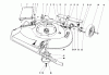 Toro 16390 - Whirlwind PowR, 1981 (1000001-1999999) Ersatzteile HOUSING ASSEMBLY