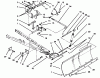 Toro 79252 - 48" Snow Blade, 260 Series Yard Tractors, 1994 (4900001-4999999) Ersatzteile BLADE ASSEMBLY