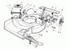 Toro 16401 - Side Discharge Mower, 1992 (2000001-2999999) Ersatzteile HOUSING ASSEMBLY