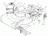 Toro 16401 - Side Discharge Mower, 1996 (6900001-6999999) Ersatzteile HOUSING ASSEMBLY