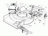 Toro 16402 - Lawnmower, 1991 (1000001-1999999) Ersatzteile HOUSING ASSEMBLY